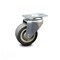 Service Caster 2 Inch Swivel Caster with Non-Marking Floor Safe Gray Thermoplastic Rubber Wheel SCC-05S210-TPRS-TP1-SU - alternate 1